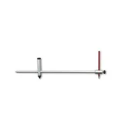 Magni hedue Stabkompass 50 cm - Präzisionszirkel gross, Markierungszirkel aus eloxiertem Aluminium, Zirkel, Silber