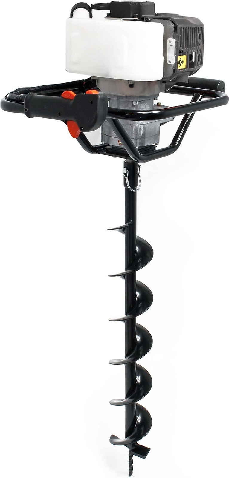 Wiltec Benzine-aardeboor set met 100 mm boor, 1,4 kW, 52ccm