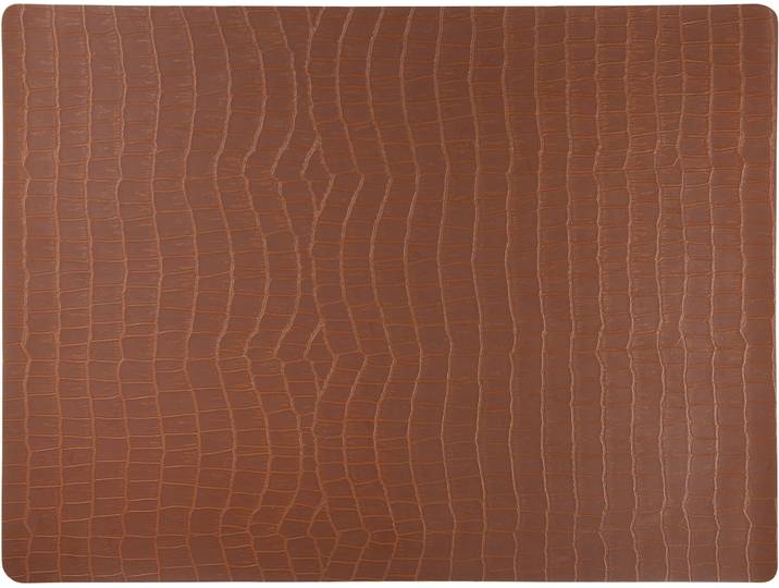 Platzset STUCO Orinoco , braun, B:32cm L:42cm, Obermaterial: 82% PVC, 18% Polyester, Platzsets, Platzset