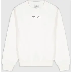 CHAMPION Damen Sweatshirt Crewneck Sweater, Größe S in Weiß Weiß