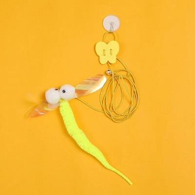 Inspire Essentials DoorBounce Feather Cat Toy dragonfly