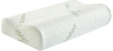 Uplifted Finds Long Memory Foam Maternity Pillow For Neck And Body Support 50 X 30 X 10 Cm bamboo White