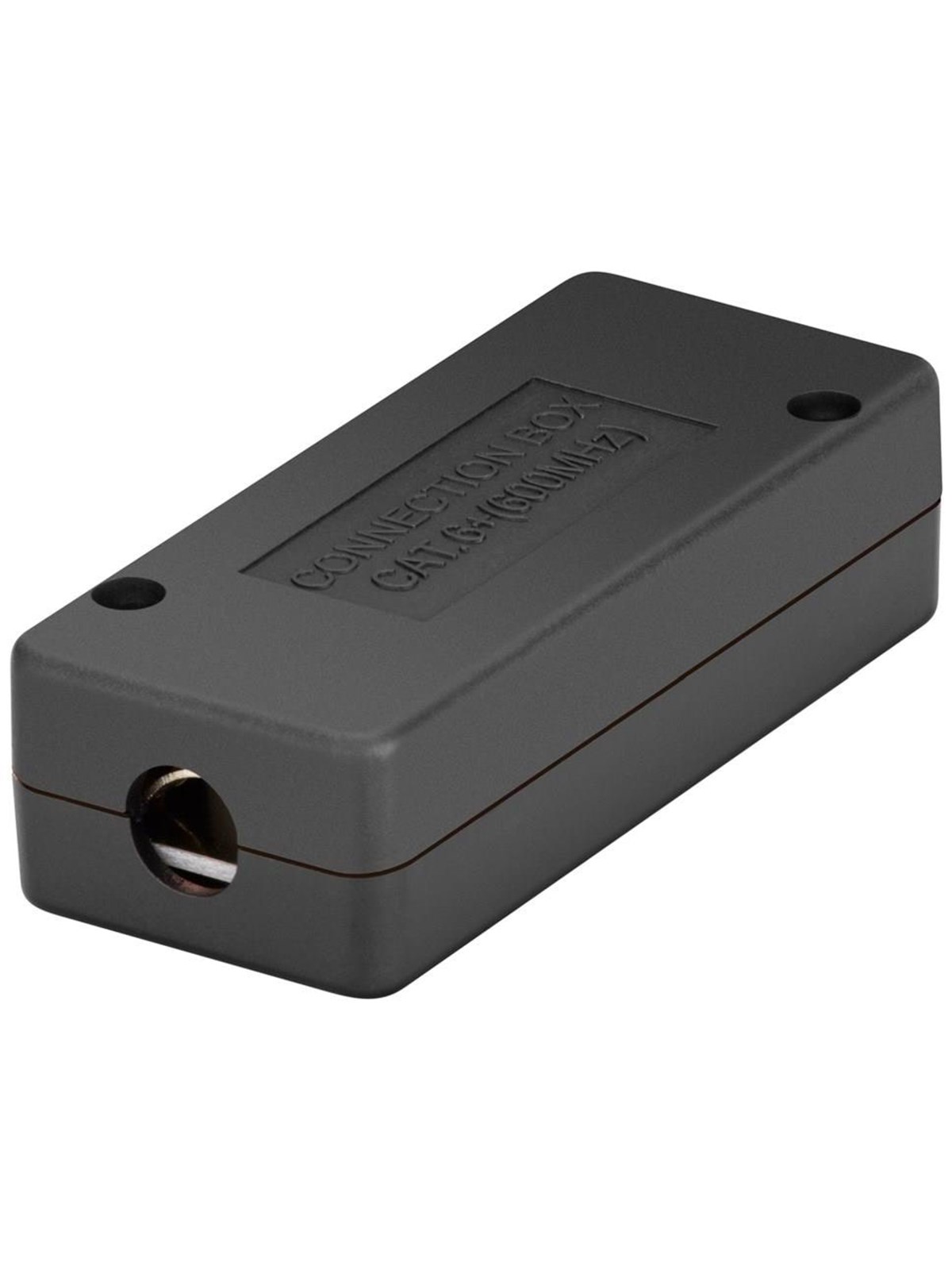 Pro Network connection box CAT 6/ CAT 6A/ CAT 7 STP - Schwarz