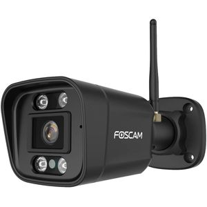 Foscam Überwachungskamera V5P, außen, 5 MP, Netzstrom, WLAN, schwarz