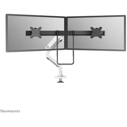 Neomounts DS75S-950WH2 Monitorarm 17-32" - Gasfeder - Topfix - 180°-Stopp