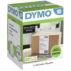 DYMO Etiketten Rolle S0904980 S0904980 159 x 104 mm Papier Weiß 220 St. Permanent haftend Versand-Etiketten