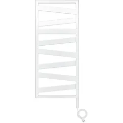 Zehnder Design-Heizkörper Ribbon elektrisch IHC, 1789x70x600 mm, Black Matt, 230 Volt, mit integrierter Steuerung und modularer Bedienung