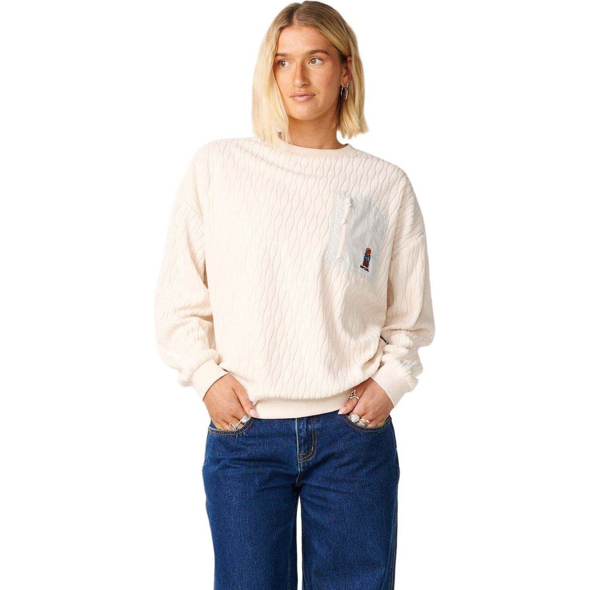 RipCurl S-series Jacquard Fleece shell (0172) S 0DAWFL-0172-S