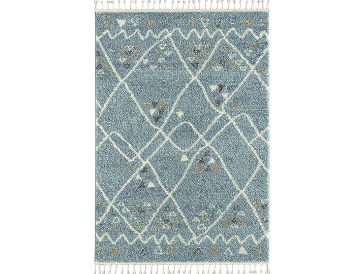Tapis salon berbere turquoise 120x170 style ethnique