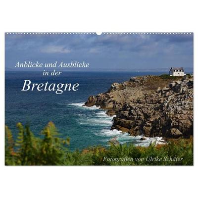 Anblicke und Ausblicke in der Bretagne (Wandkalender 2027 DIN A2 quer), CALVENDO Monatskalender