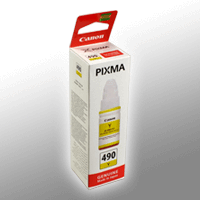 Canon Nachfülltinte 0666C001 GI-490Y yellow