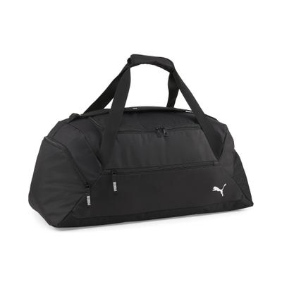 Sporttasche PUMA "TEAMGOAL TEAMBAG M", schwarz (puma schwarz), Obermaterial: 100% Polyester, Taschen Sporttasche, mit Schuhtunnel mit Reißverschluss, pflegeleicht