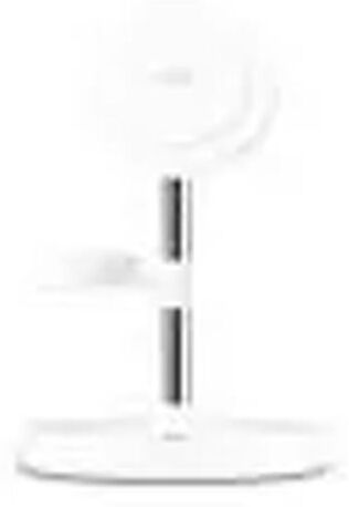 Puro Base de carregamento 3 em 1  Wire 15W - Branco