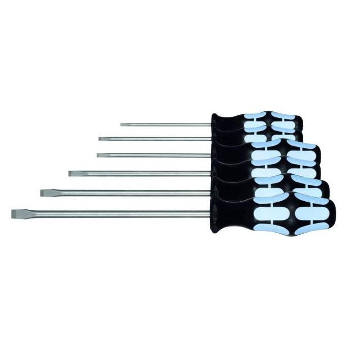 Wera Norm-Schraubendreher-Satz "Stainless", mit Kraftform-Heft, 6-teilig (Schlitz) (05259242001)