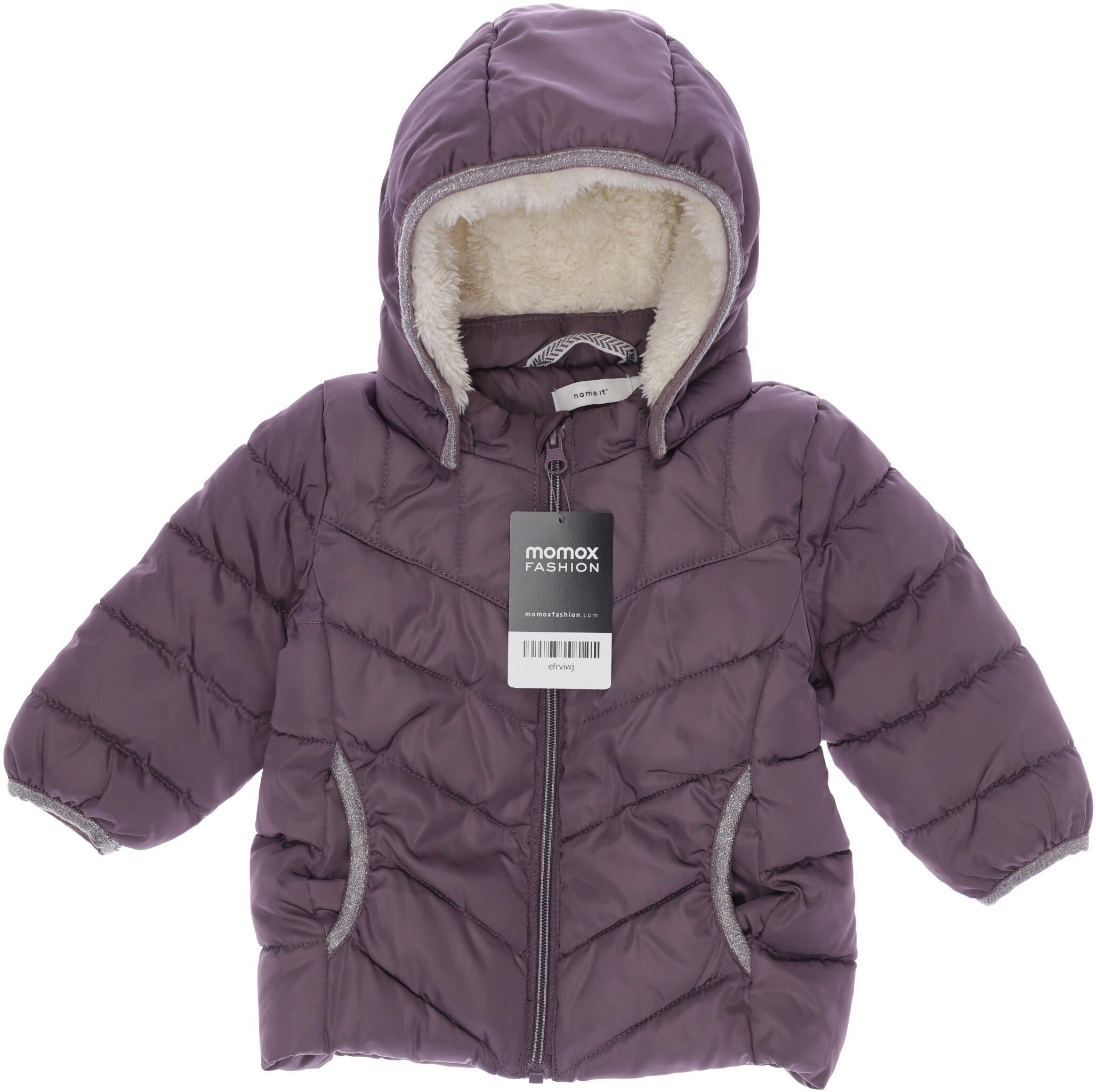 name it Mädchen Jacke oder Mantel, Lila, Gr. EU 74, Synthetik - Second Hand