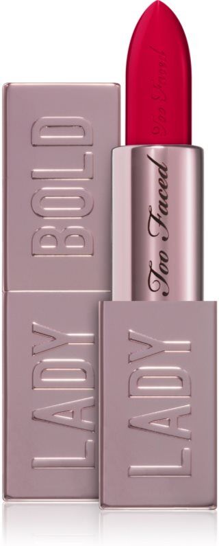 Too Faced Lady Bold Cream Lipstick rouge à lèvres crémeux pour un effet longue tenue teinte Hopelessly Devoted 3,3 g