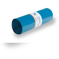 DEISS PREMIUM PLUS ® - KLIMANEUTRAL Abfallsäcke aus Recycling-LDPE 120 l 25 Stück/Rolle, 150 Stück/Karton