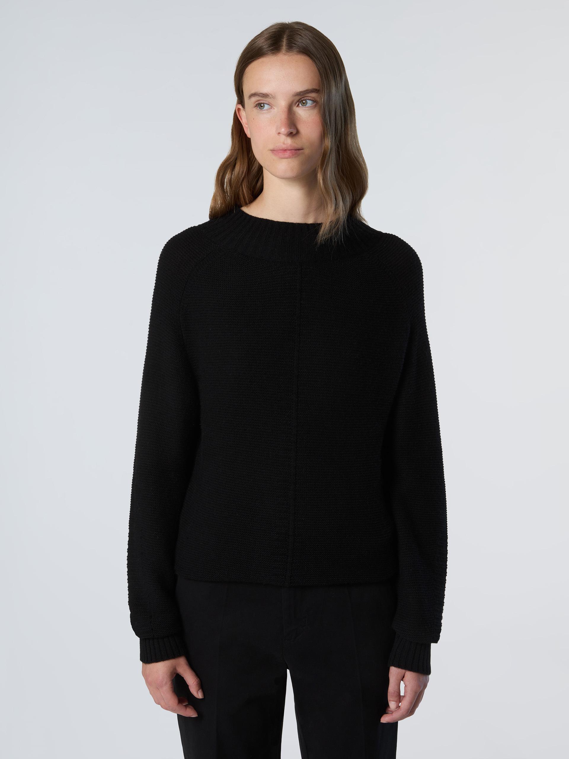 North Sails Pullover Sattelschulter mit Stehkragen