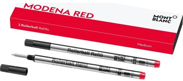 Montblanc Refill, Rollerball, M, 2 Stk., Rød