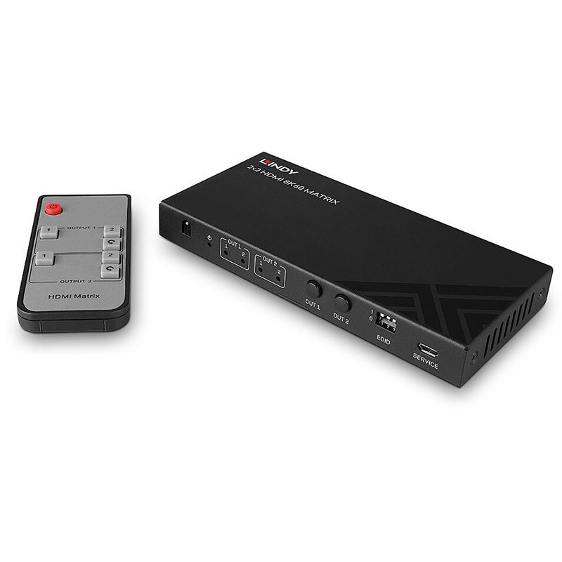Lindy 2x2 HDMI 8K60 Matrix