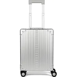 Aleon Business 4-Rollen Businesstrolley 50 cm Laptopfach, Koffer, Silber