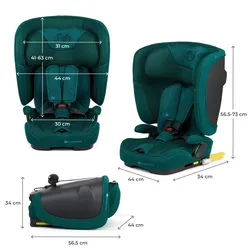 Kinderkraft Kindersitz FIX2GO, gruen