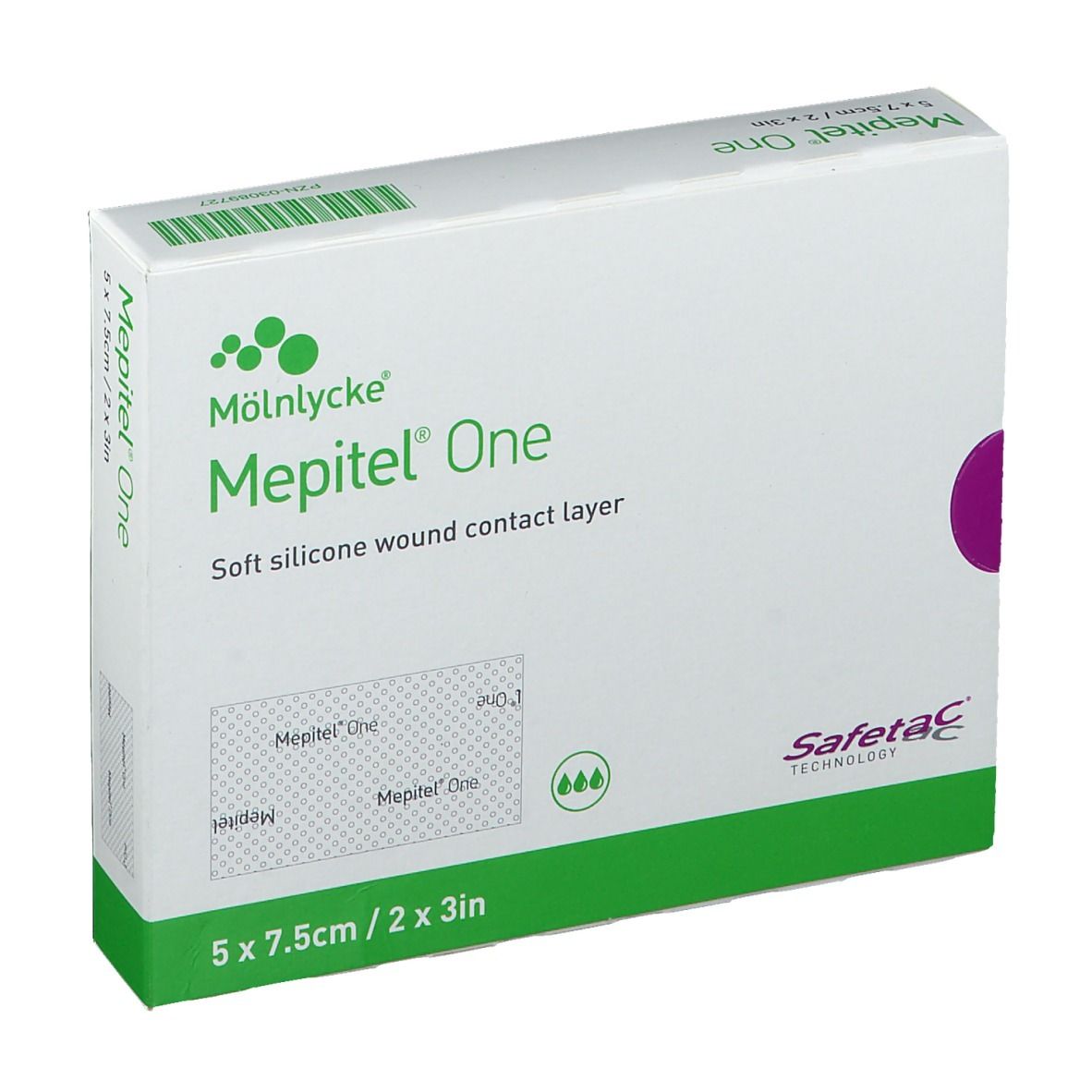 Mepitel One Steriel 5cm x 7.5cm 289100 10 St Kompressen