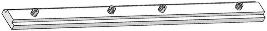 Profilverbinder für Flächenvorhangschiene GARESA "Profil 101 und 102" Gr. 1, weiss (weiß), Blacklist, Sichtschutzbefestigungen, Profilverbinder für Flächenvorhangschiene, Profilverbinder zum Verbinden von 2 Innenlaufprofilen von "Garesa" weiß Blacklist