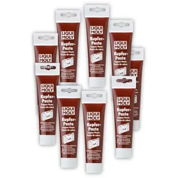 9x Bremsenpaste LIQUI MOLY 3080 Kupferpaste Kupfer-Paste Montage Bremse Fett 100g