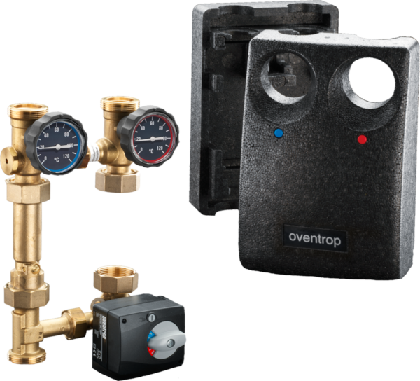 Oventrop Regumat Kessel-Anbindesystem 1355271 DN 25, kurze Bauform, ohne Pumpe