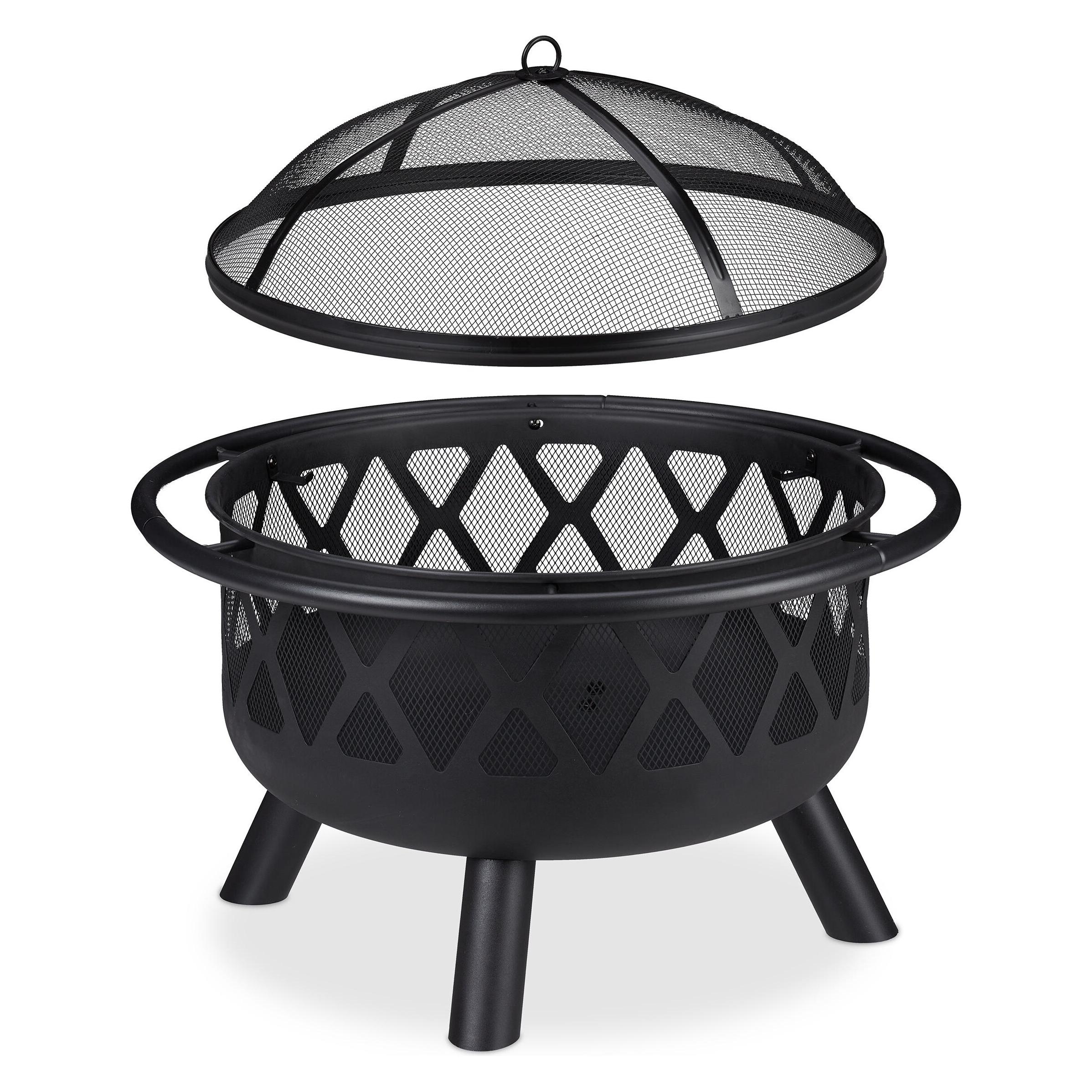 Relaxdays Feuerschale (75 cm) (4052025355227)