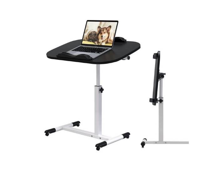 LuxusKollektion Stehtisch Klapptisch höhenverstellbar 60x40cm Schwarz (1-St)