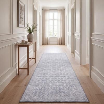 Laura Ashley Printed Washable Velvet Rugs