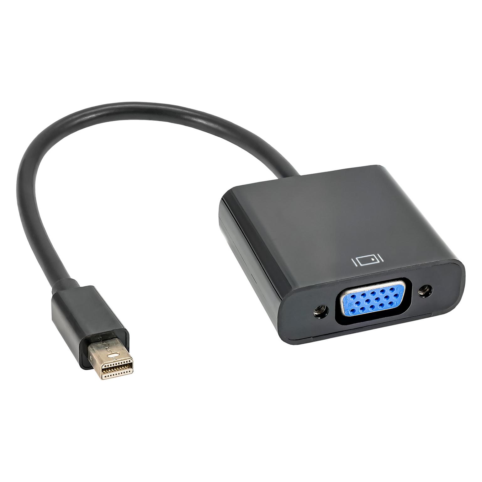 Akyga AK-AD-39 Videokabel-Adapter Mini DisplayPort VGA (D-Sub) (AK-AD-39)