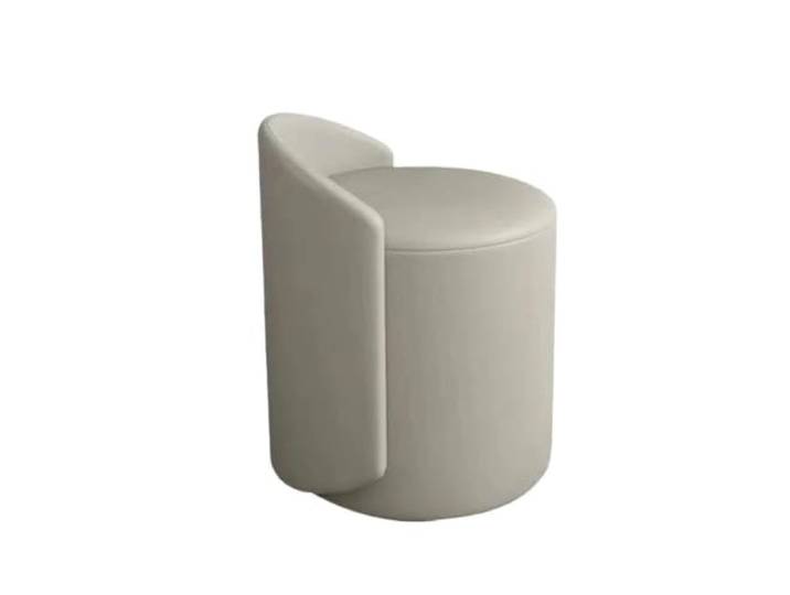 Zymjzbetic Schlafzimmer-Make-up-Stuhl mit Rückenlehne Kleiner Waschtischhocker for den Haushalt, einfache Kommode, bequeme Sitzgelegenheit(Color 4)