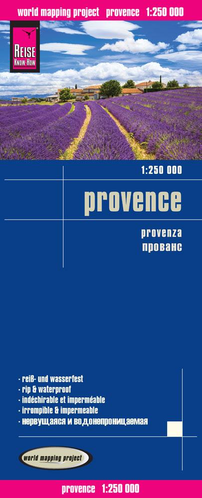 Reise Know-How Carte routière - Provence   Reise Know How