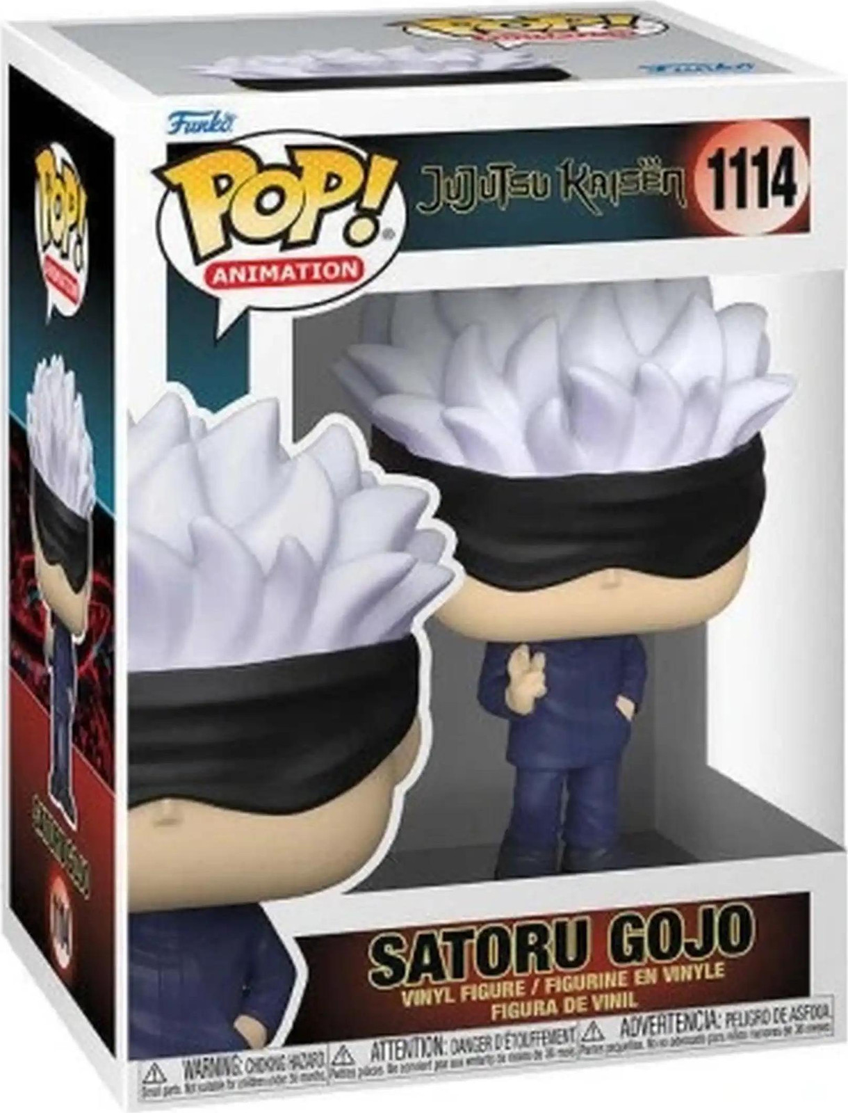 Funko Pop! Jujutsu Kaisen Satoru Gojo 1114 Vinyl figuur