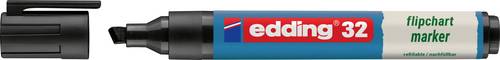 Edding 4-32001 Flipchartmarker Keilspitze 1 - 5mm Schwarz