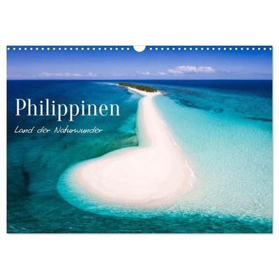 Philippinen - Land der Naturwunder (Wandkalender 2027 DIN A3 quer), CALVENDO Monatskalender