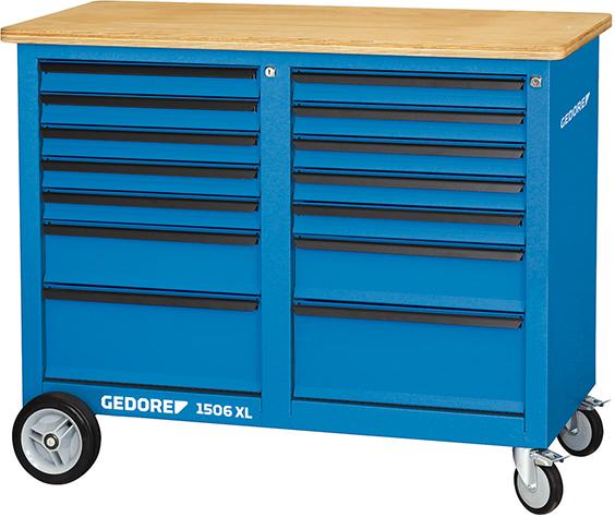 GEDORE Rollwerkbank 1506XL 2511 1250x550x985mm
