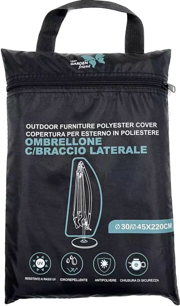 Essenza TELO COPERTURA NERO OMBRELLONE C/BRACCIO D.30/45