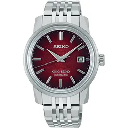 Seiko King Seiko KING Seiko - Automatik 3 Zeiger SJE103J1 - Rubin - 38,60mm