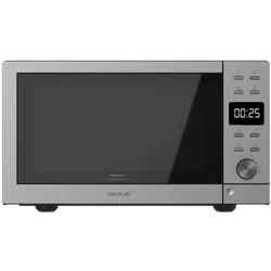 Cecotec Grandheat 2000, Mikrowelle, Silber, Schwarz
