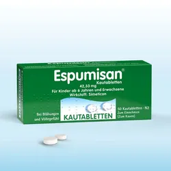 ESPUMISAN Kautabletten 50 St