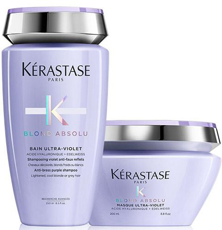 Kérastase Blond Absolu Bain Ultra-Violet 250ml & Masque Ultra-Violet