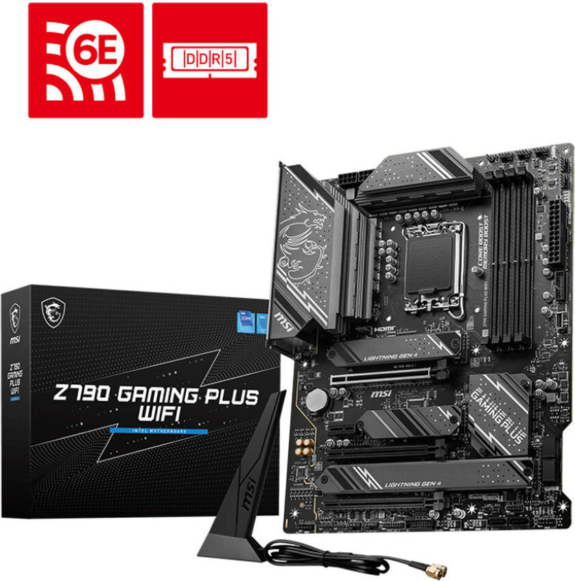 MSI Z790 GAMING PLUS WIFI DDR5 Motherboard