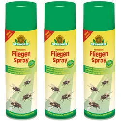 Neudorff Permanent FliegenSpray - 3x 500 ml