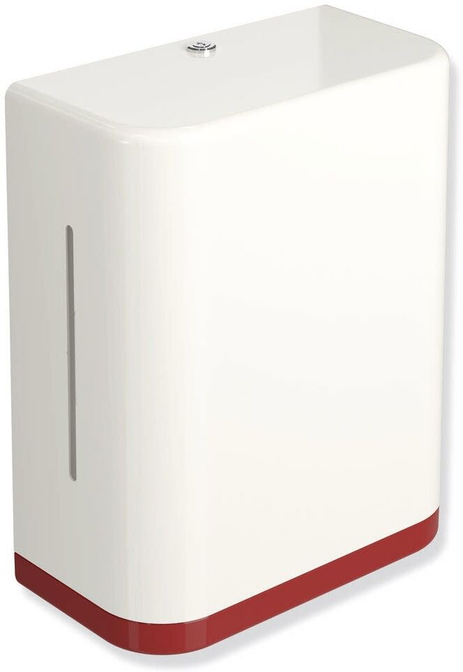 HEWI Serie 477 Papierhandtuchspender, Accessoires, 477.06.60199 33, rubinrot
