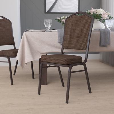 Flash Furniture Crown Back Stacking Banquet Chair