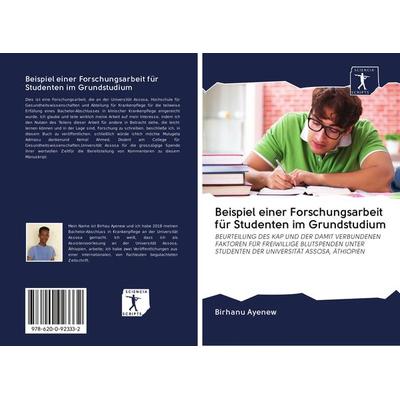 Beispiel einer Forschungsarbeit für Studenten im Grundstudium, Taschenbuch von Birhanu Ayenew, Sciencia Scripts, 978-620-0-92333-2